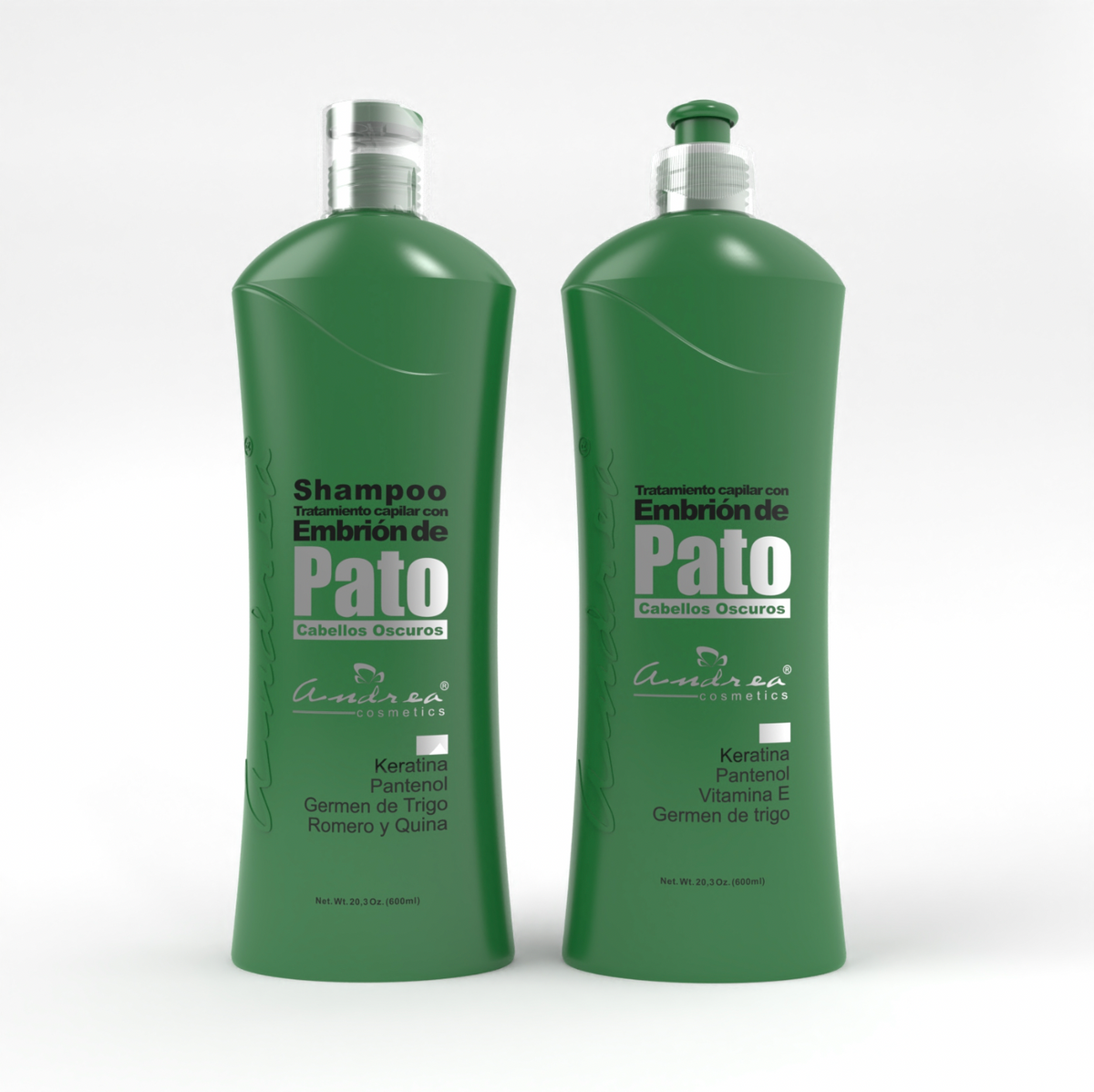 DARK HAIR DUCK EMBRYO KIT (SHAMPOO + TREATMENT)