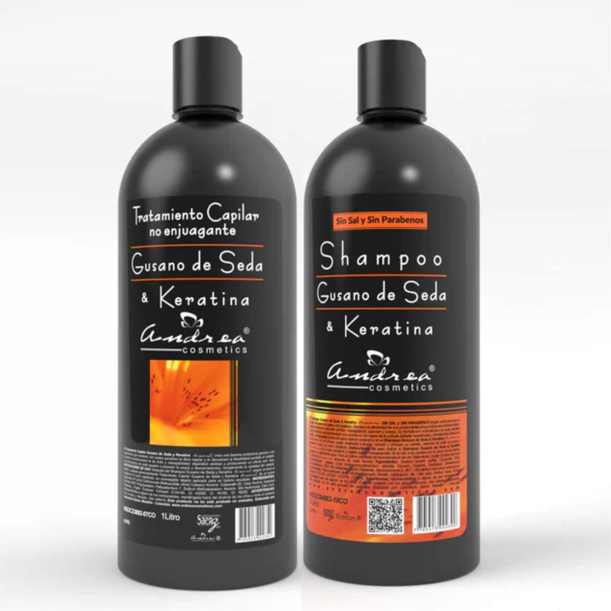 KIT GUSANO DE SEDA (SHAMPOO + TRATAMIENTO)